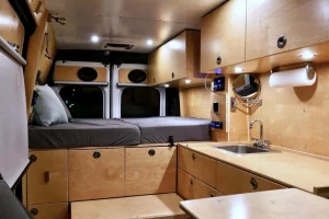 Adapting van interiors to lifestyles