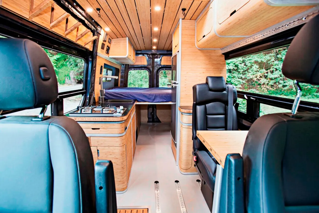 Van Interiors Adapted for Diverse Lifestyles